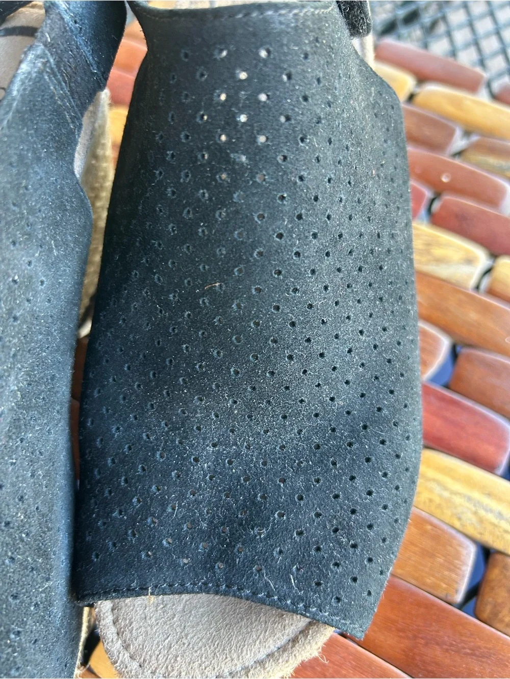 Aetrex Espadrille Wedge Sandals, size 7, EUR 37 NEW - Picture 12 of 13